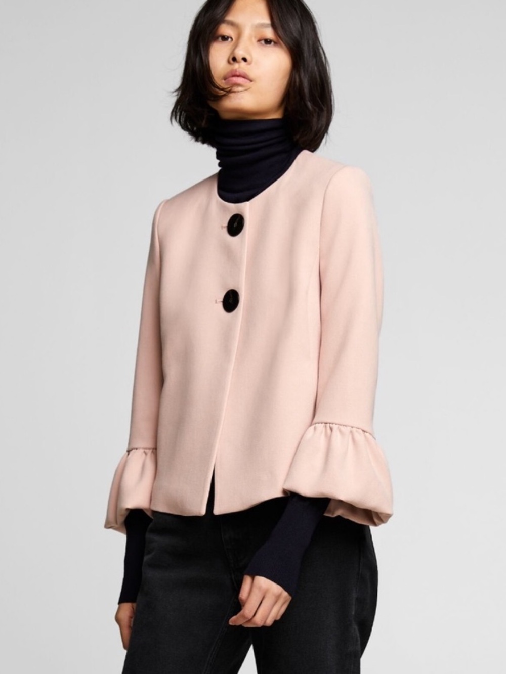 Zara Blush Blazer